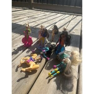 Vintage Barbie 10 Pcs McDonalds Happy Meal Toys 1991-1995